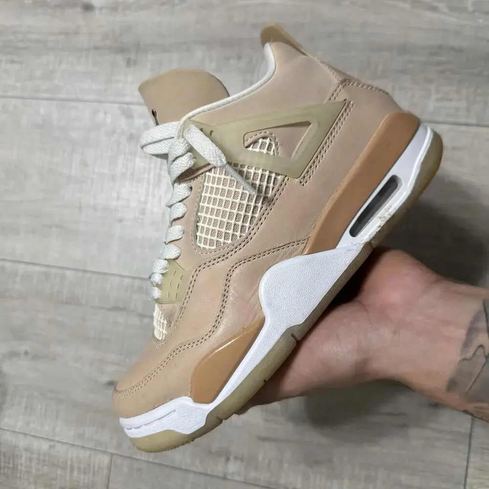 Nike Air Jordan 4 Retro Shimmer DJ0675 200 Size 6.5 Women - Picture 3 of 10